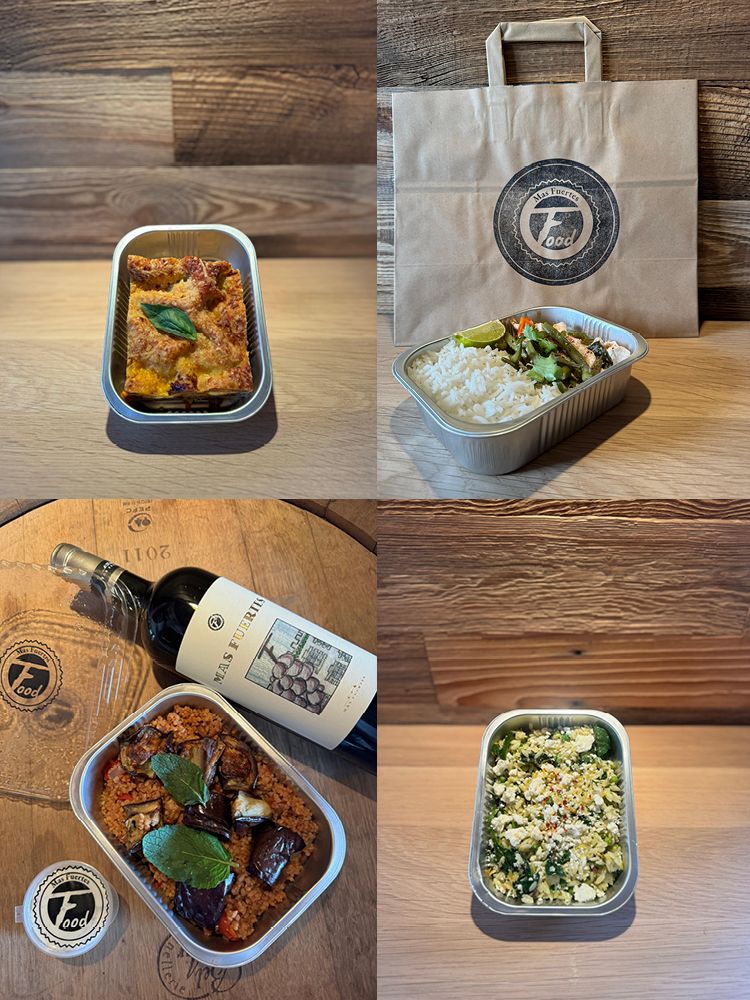 Comidas para llevar (haga clic en "recoger en tienda" al finalizar la compra)