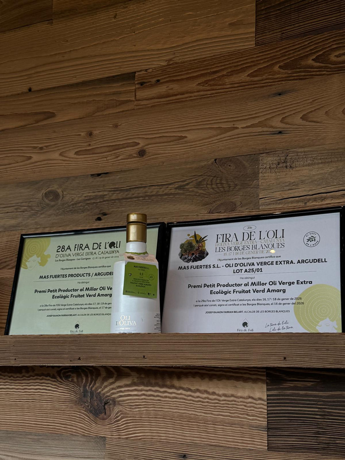 Quan un premi reconeix molt més que un oli.