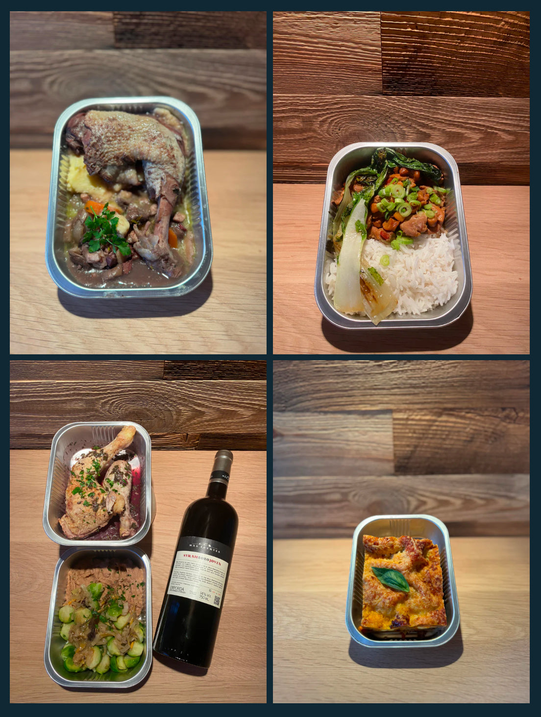 Takeaway meals (in-store pick-up only)