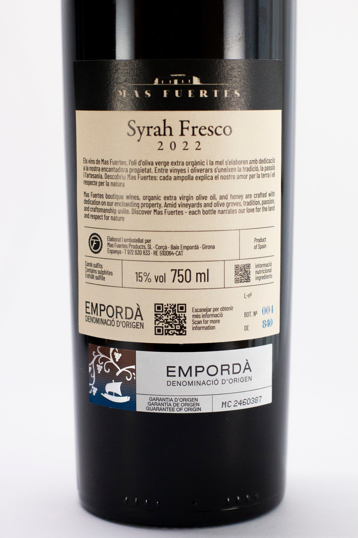 Syrah Joven
